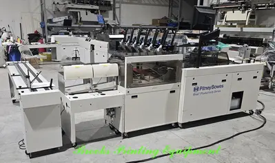 Used 2015 PITNEY BOWES BLUE CREST Mail Folding & Inserting Machines North Carolina US | BROOKS PRINTING EQUIPMENT #1323266