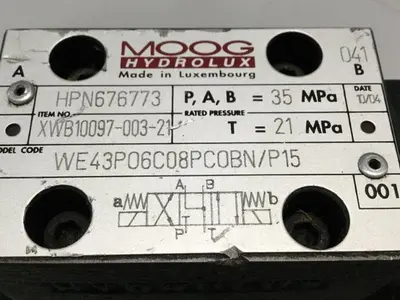 USED MOOG WE43P06C08PCOBN/P15
