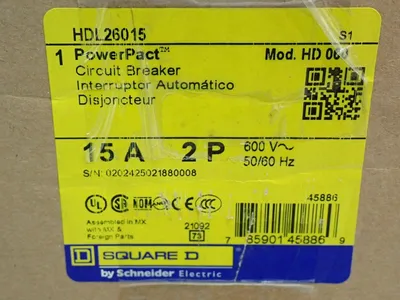 NEW SQUARE D HDL26015