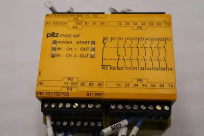 PILZ PNOZ X9P - SAFETY RELAY - 24VDC 7 N/O, 2 N/C, 2 SO - 5.5W STOCK H1435
