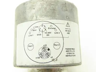 Allen Bradley 842E-MIP1BA A Absolute Encoder 10-30VDC EtherNet IP 3/8" Shaft