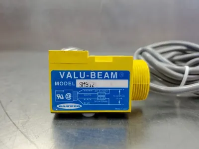 BANNER SM912 VALU-BEAM PHOTOELECTRIC SENSOR. 5E-17