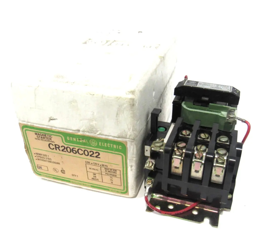 NEW GENERAL ELECTRIC CR206C022 MAGNETIC STARTER