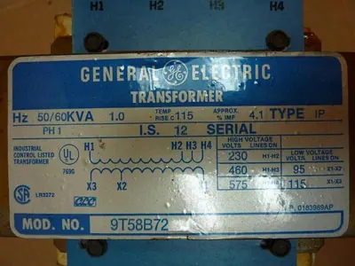 USED GENERAL ELECTRIC / GE 9T58B72