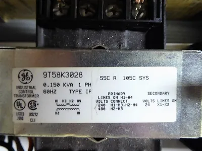 Cutler-Hammer ECN1601AAC Fusible Combo Starter 600V 30A 1/3 Ph Size 00 Used