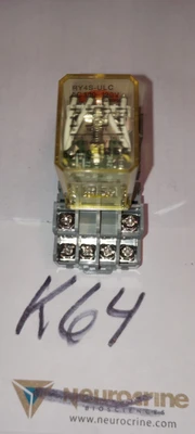USED IDEC IDEC SY4S-05 SOCKET + IDEC RELAY RY4S--UL C