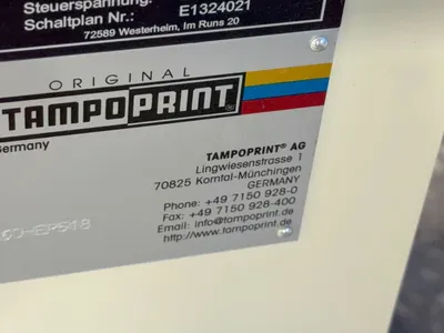 Used 2017 TAMPO PRINT SIC 60 E Pad Printers Ohio US | HGR 24 #1263274