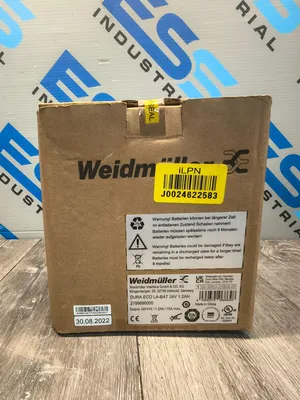 Used WEIDMULLER DURA ECO LA-BAT Misc Electrical & Power Parts South Carolina US | ESS Industrial Equipment Sales #1352927