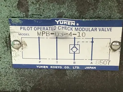 USED YUKEN MPB-03-4-10