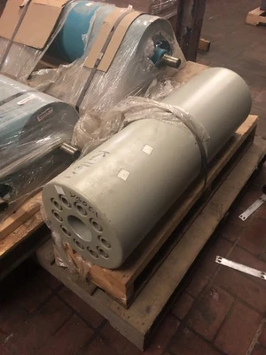 New Schenk Process Belt Scraper Conveyor Drive Pulley 36” L 12” Dia