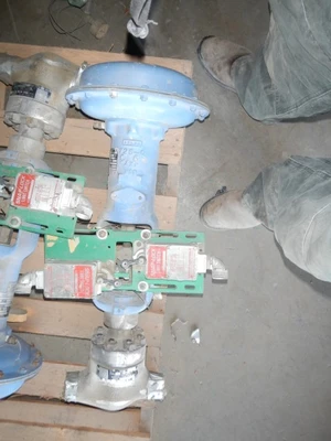 Fisher 1" 1500 Class, 316 Stainless Butt Weld Control Valve