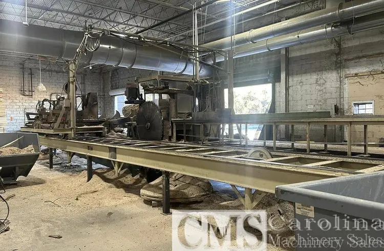 Used COMPLETE SAWMILL & CUT STOCK OPERATION HURDLE, LM I-CUT, BAKER, WEST PLAINS, ROTOCHOPPER, JOHN DEERE Woodworking Complete Operations North Carolina US | CAROLINA MACHINERY SALES #1165194