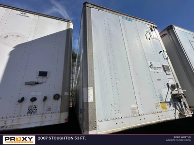Used 2007 STOUGHTON 53 FT. Box Trailers Pennsylvania US | Proxy Equipment #1384948