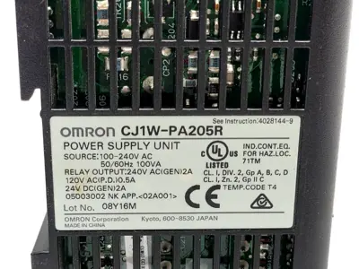 USED OMRON CJ1W-PA205R