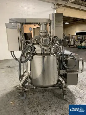 USED Lleal S.A. 590 Liter Lleal Reactor, 316 S/S, 3/3 Bar