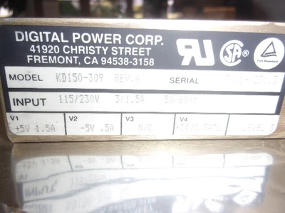 USED Delta Power Corp KD150-309