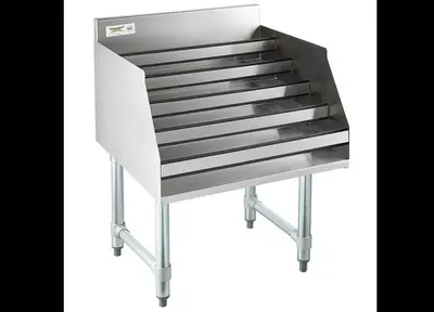 Stainless Steel 24" Liquor Display