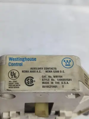 Used WESTINGHOUSE WM16H Miscellaneous Equipment (Electrical & Power) | Surplus Asset Holdings #1203369