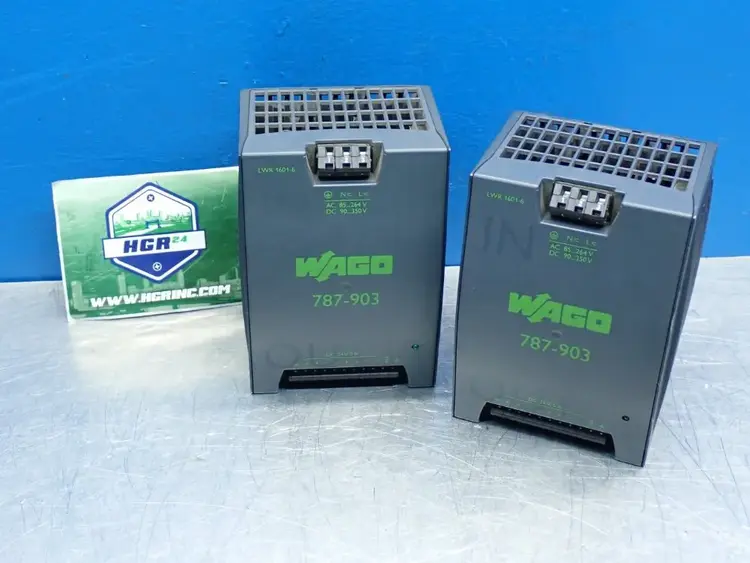 Used WAGO LWR16016C1 Power Supplies | HGR 24 #739005