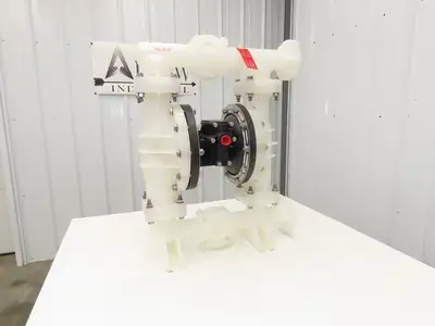 All Flo Pneumatic Double Diaphragm Air Pump 2" Non-Metallic Poly 160GPM 120PSI