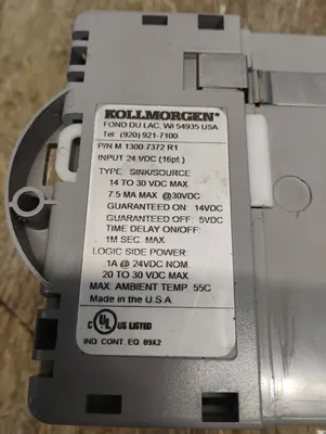 KOLLMORGEN M.1300.7372 Other PLC Peripheral Modules | ESS Industrial Equipment Sales (6)