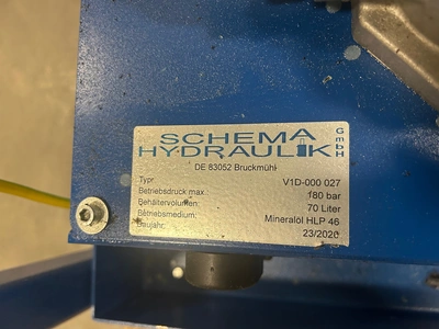 USED SCHEMA HYDRAULIK V1D-000-027