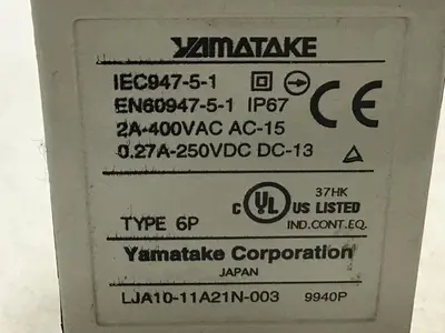 USED YAMATAKE LJA10-11A21N-003