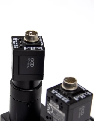 OPTEM DIG1004 Optics Module Assembly Unit with Two Sony XC-ES30 CCD Cameras