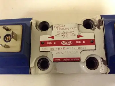 Used TOYOOKI KOGYO HD3-3W-BGA-03A-WDD2S Valves/Fittings Michigan US | Ideal Machinery #1304249