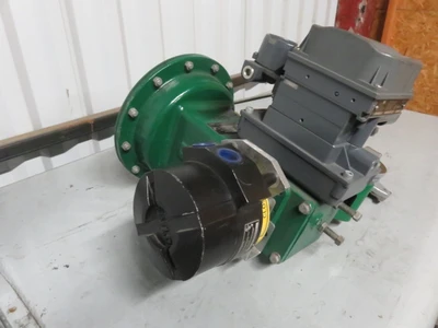 Fisher 3"-150 Butterfly Valve with actuator and positioner Unused