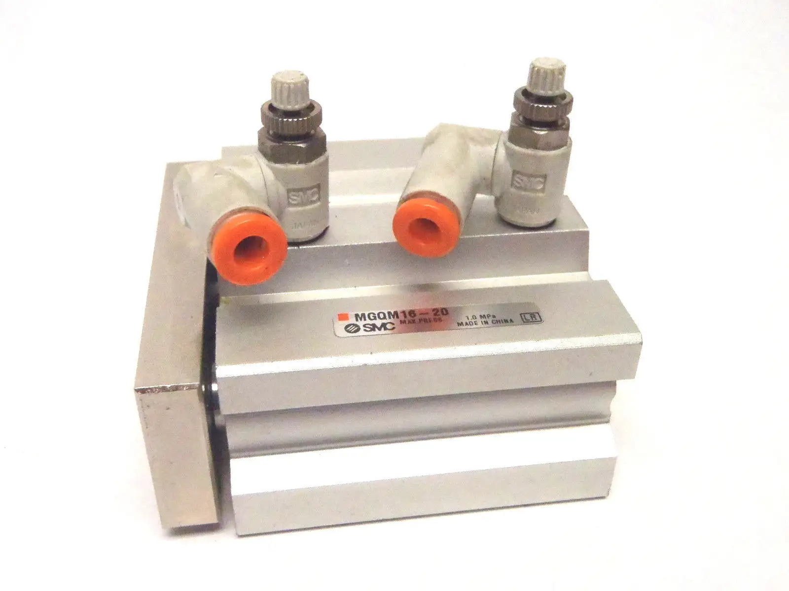 USED SMC SLIDE BALL BEARING COMPACT GUIDE CYLINDER