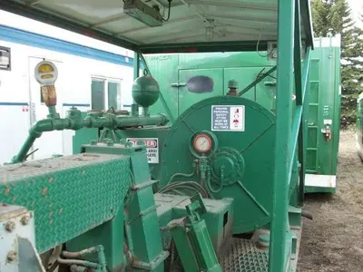 USED OILWELL S-856-10, (FORMERLY S-824-10) 5X8 TRIPLEX MUD PUMP PACKAGE