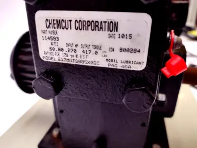 Used Chemcut E17MDTS085X0GC Gearmotor Gearmotors Michigan US | Maverick Industrial Sales #1407058