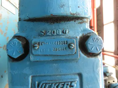 Vickers/Frontier Hydraulic Power Unit 60 Gallon 21gpm 2500psi 10Hp 230/460V 3PH