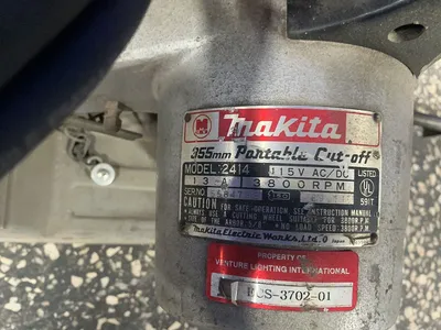 Used MAKITA ELECTRIC WORKS, LTD. 2414 Abrasive & Friction Saws Ohio US | HGR 24 #1280499