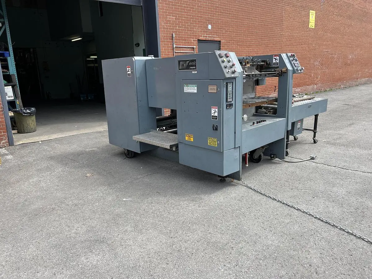 32"  1991 EVTEC Sheeter