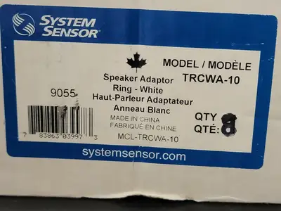 New | in-Stock SYSTEM SENSOR TRCWA-10 Parts British Columbia CA | Lenmark #269855