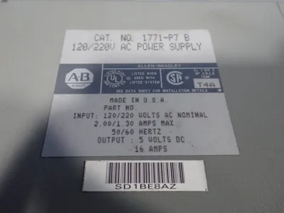 USED ALLEN BRADLEY 1771P7