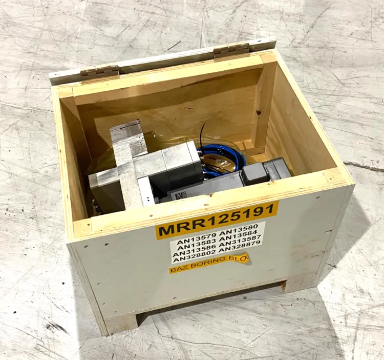 Used HOMAG VERTICAL BORE HEAD ASSEMBLY Miscellaneous MRO | Maverick Industrial Sales #1121826