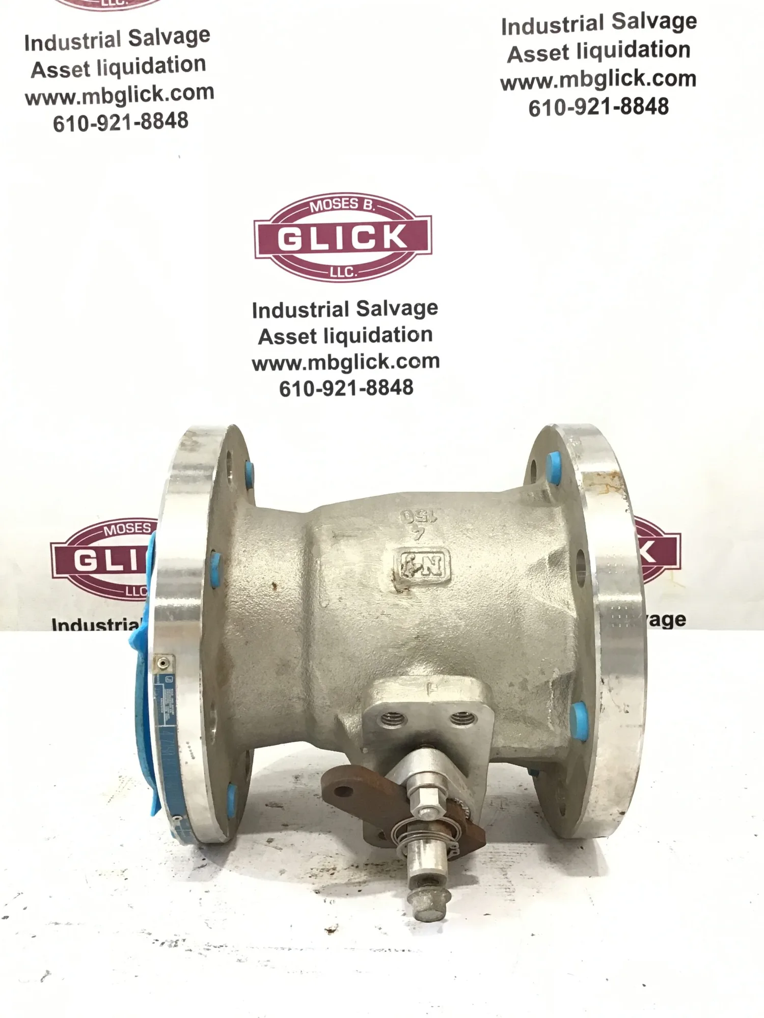 WKM 4″ 150 RF Flanged Ball Valve 316 Stainless Steel