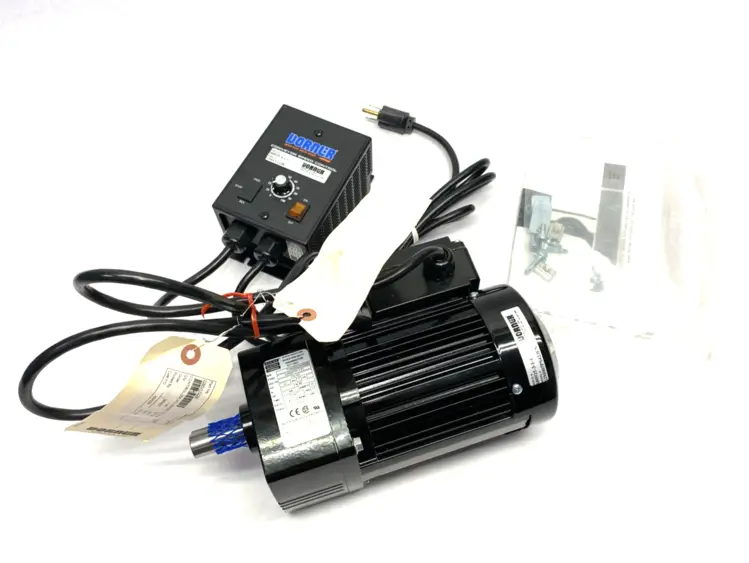 New | in-Stock Dorner Parallel Gearmotor 3/8HP 5:1 w/ 22MV1122B VFD Controller Gearmotors Michigan US | Maverick Industrial Sales #1513089