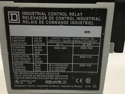USED SQUARE D 8501X080