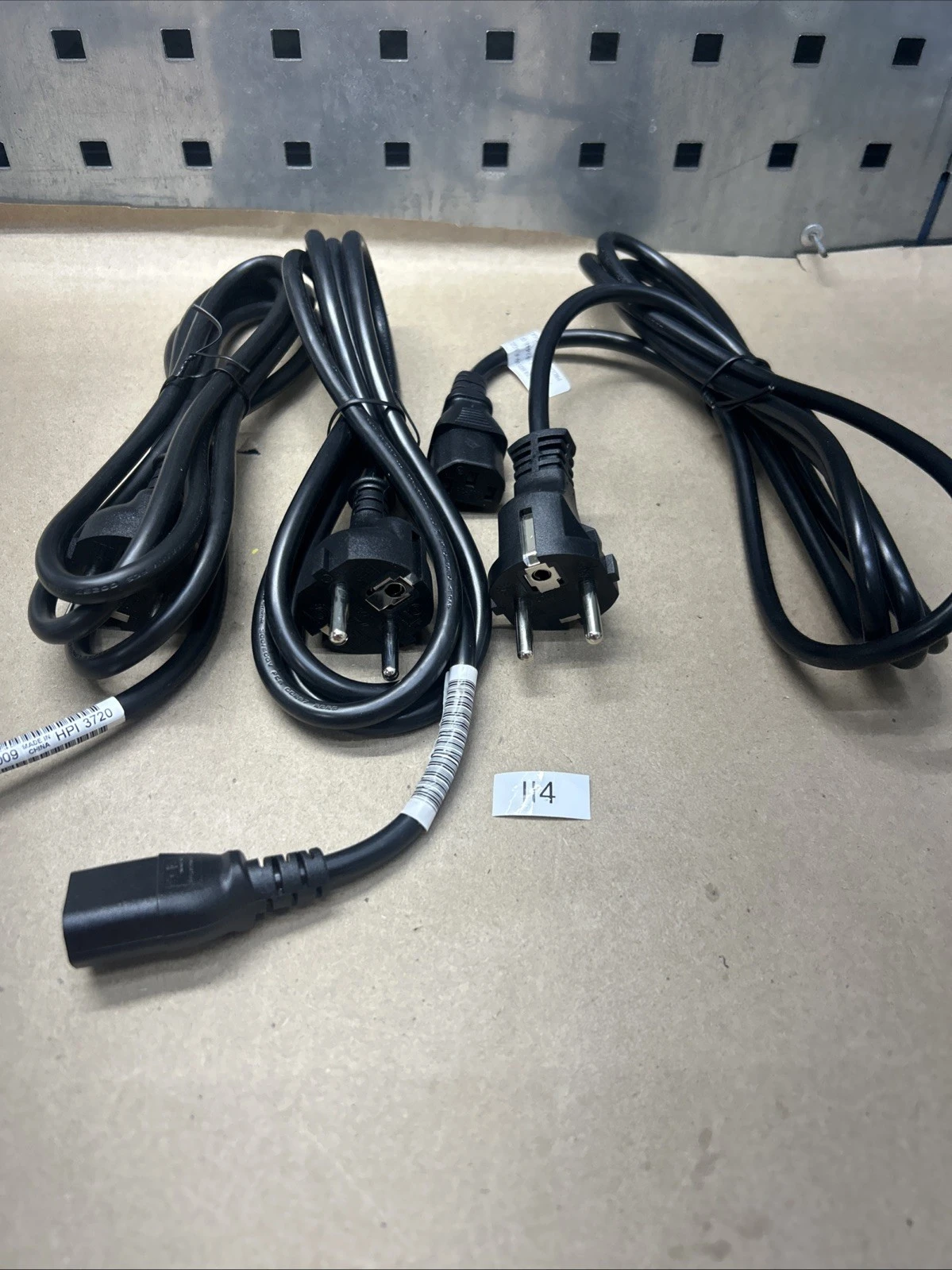 (3) HPI 3720 100614-009 European 2 prong Power Cable Cord 6ft Fast Shipping!