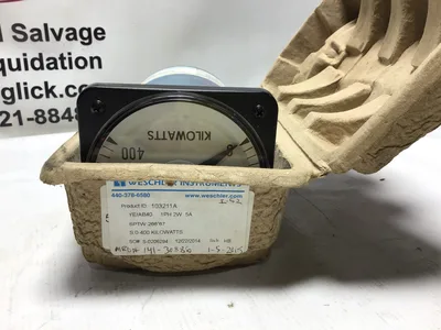 WESCHLER INSTRUMENTS 103211A 1PH 2W 5A Single-Phase & Polyphase Wattmeter