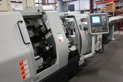 2013 HANWHA STL32H Swiss Type Automatic Screw Machines | Midstate Machinery (2)