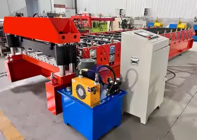 Narrow Rib Deck Roll Forming Machine – UAE