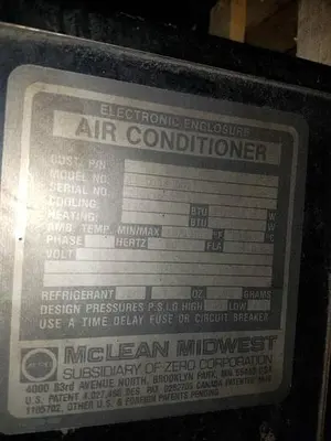 USED ELECTRONIC ENCLOSURE 13-0116-002