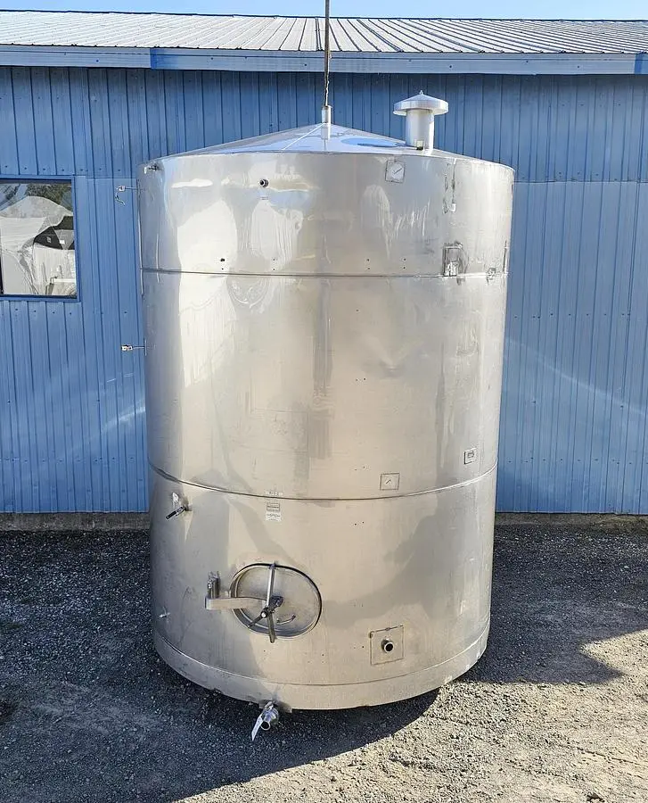 Used 3400 Gallon Tank, Stainless Steel