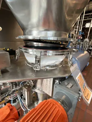 Heinkel HF 600.1 Inverting Filter centrifuge, 316L SS.