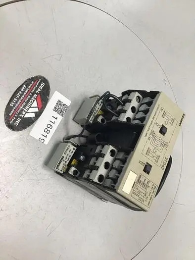 Used SIEMENS 3TD42 Relays & Switches Michigan US | Ideal Machinery #581802